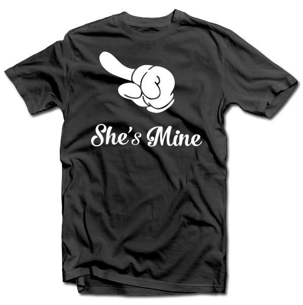 T - krekls “She's mine” cena un informācija |  Oriģināli T-krekli | 220.lv