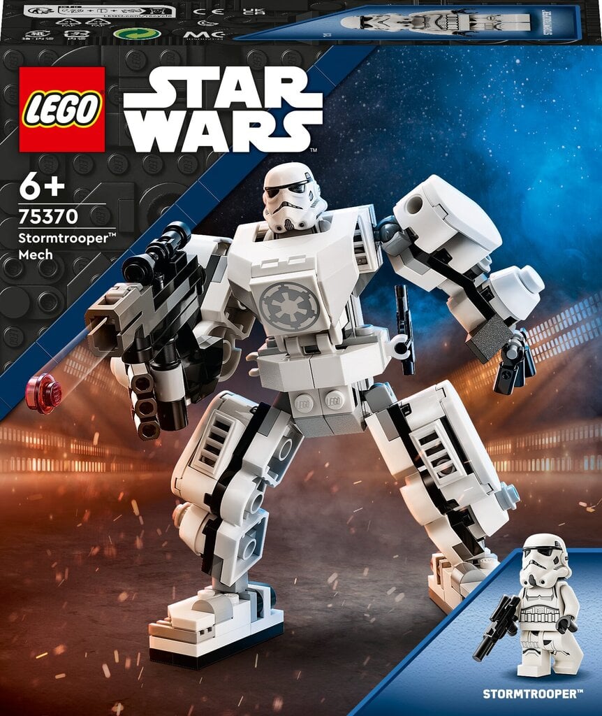 75370 LEGO® Star Wars Stormtrooper™ robots cena un informācija | Konstruktori | 220.lv