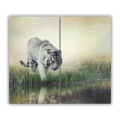 Tulup Griešanas dēlis, Baltais tīģeris, 2x30x52 cm cena un informācija | Griešanas dēlīši | 220.lv