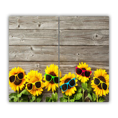Tulup Griešanas dēlis, Saulespuķes, 2x30x52 cm cena un informācija | Griešanas dēlīši | 220.lv