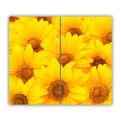 Tulup Griešanas dēlis, Saulespuķes, 2x30x52 cm cena un informācija | Griešanas dēlīši | 220.lv