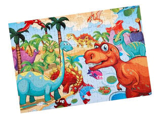 Пазл для детей 180 деталей, динозавры цена и информация | Пазлы | 220.lv