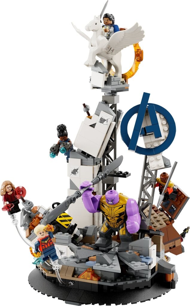 76266 LEGO® Marvel Noslēguma cīņas izšķirošā kauja cena un informācija | Konstruktori | 220.lv