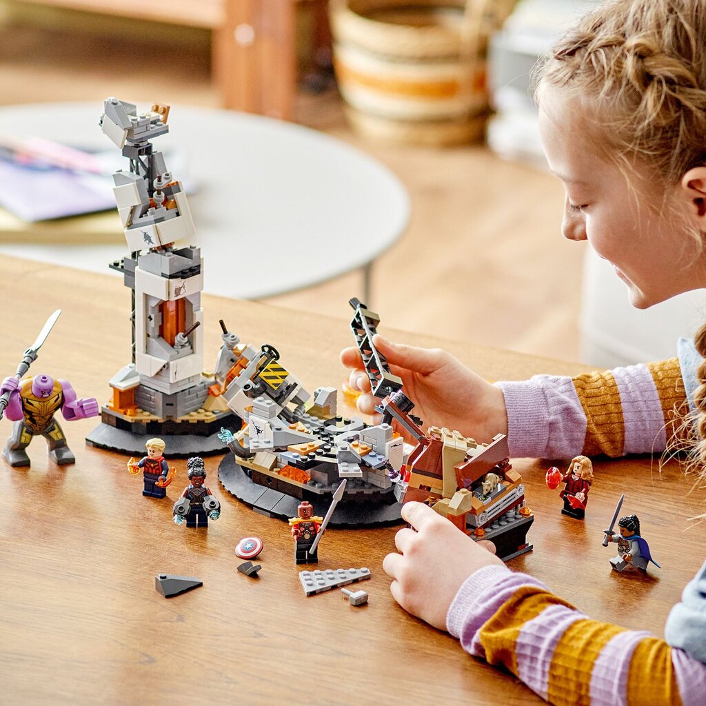 76266 LEGO® Marvel Noslēguma cīņas izšķirošā kauja cena un informācija | Konstruktori | 220.lv