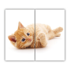 Tulup Griešanas dēlis, Sarkanais kaķis, 2x30x52 cm cena un informācija | Griešanas dēlīši | 220.lv