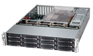 Supermicro SC826BE1C4-R1K23LPB Rack Black 1200 W цена и информация | Внутренние жёсткие диски (HDD, SSD, Hybrid) | 220.lv