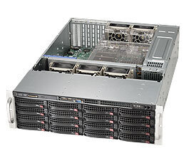 Supermicro 836BE1C-R1K03B Rack Black 1000 W цена и информация | Внутренние жёсткие диски (HDD, SSD, Hybrid) | 220.lv