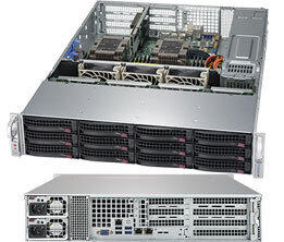 Supermicro SuperServer 6029P-WTRT Intel C622 LGA 3647 (Socket P) Rack (2U) Black cena un informācija | Komponentu piederumi | 220.lv