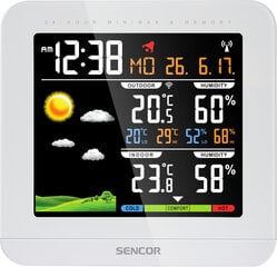 Meteoroloģiskā stacija Sencor SWS 5600 цена и информация | Метеорологические станции, термометры | 220.lv