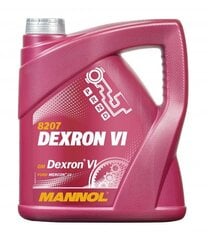 Transmisijas eļļa Mannol 8207 ATF Dexron VI, 4 l cena un informācija | Eļļas citām autodaļām | 220.lv