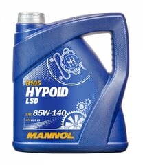 Eļļa Mannol 8105 Hypoid LSD 85W-140, 4 l cena un informācija | Eļļas citām autodaļām | 220.lv