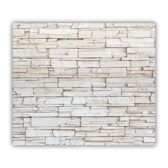 Tulup Griešanas dēlis, Balta akmens siena, 60x52 cm cena un informācija | Griešanas dēlīši | 220.lv