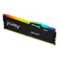 Kingston Technology FURY Beast RGB atmiņas modulis 32 GB 1 x 32 GB DDR5 5200 MHz цена и информация | Operatīvā atmiņa (RAM) | 220.lv