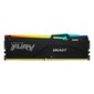 Kingston Technology FURY Beast RGB atmiņas modulis 32 GB 1 x 32 GB DDR5 5200 MHz cena un informācija | Operatīvā atmiņa (RAM) | 220.lv