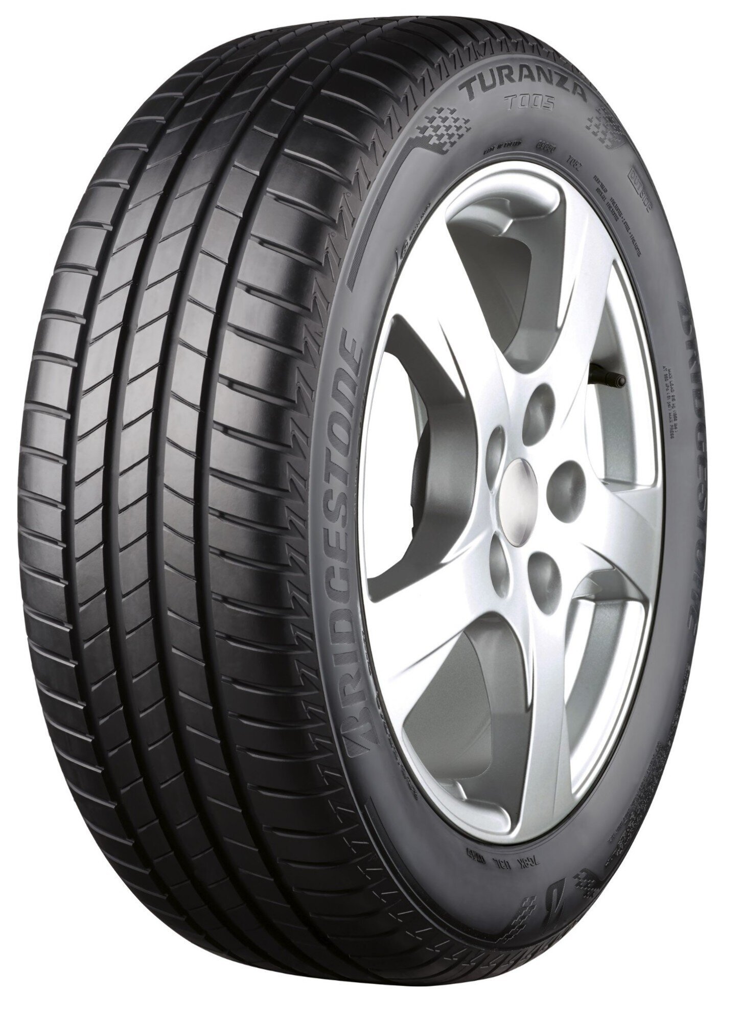 Bridgestone Turanza T005 215/50R18 92 W AO цена | 220.lv