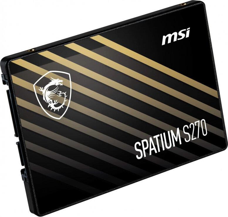 MSI Cietais Disks MSI SPATIUM M260 960 GB SSD cena un informācija | Iekšējie cietie diski (HDD, SSD, Hybrid) | 220.lv
