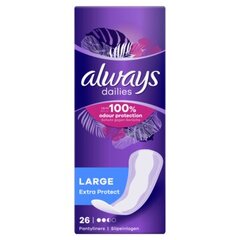 ALWAYS higēniskās paketes Extra Protect large 26gab. цена и информация | Always Духи, косметика | 220.lv