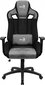 Aerocool EARL AeroSuede Universāls spēļu krēsls Melns, pelēks cena un informācija | Biroja krēsli | 220.lv