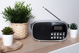 N'oveen PR850 digitālais portatīvais radio cena un informācija | Radioaparāti, modinātājpulksteņi | 220.lv