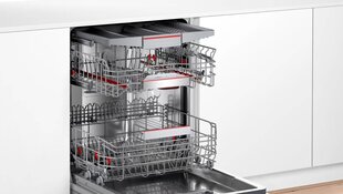 Посудомоечная машина Bosch Serie 6 SMI6ECS93E Полувстраиваемая на 13 комплектов посуды D цена и информация | Посудомоечные машины | 220.lv