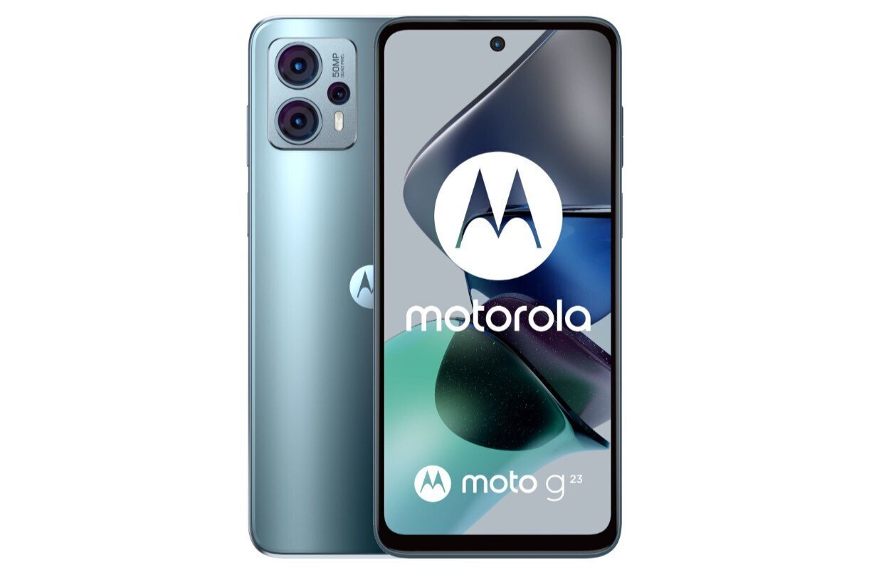 Motorola Moto G23 8/128GB Steel Blue цена и информация | Mobilie telefoni | 220.lv