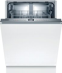 Bosch Serie 4 SMV4HTX33E trauku mazgājamā mašīna Pilnībā iebūvēta 12 šķīvji D цена и информация | Посудомоечные машины | 220.lv