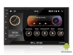 Радиоприемник BLOW AVH-9930 2DIN 7" GPS Android 11 цена и информация | Автомагнитолы, мультимедиа | 220.lv