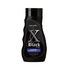 Dušas želeja vīriešiem Jean Marc X-Black 300ml cena un informācija | Dušas želejas, eļļas | 220.lv