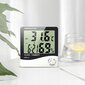 Laika stacija termometrs, digitālais higrometrs ar pulksteni цена и информация | Meteostacijas, āra termometri | 220.lv