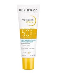 Aizsargkrēms Bioderma Photoderm SPF-50+, invisible 40ml cena un informācija | Sejas krēmi | 220.lv