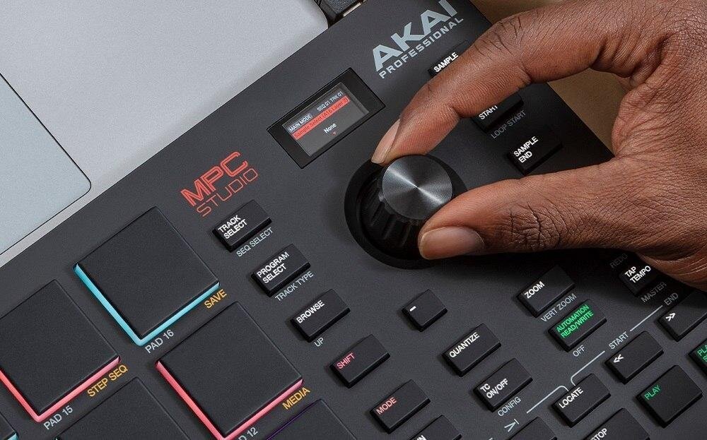 Akai MPC Studio II Mūzikas producēšanas stacija Sampler MIDI USB Melns cena un informācija | Mūzikas instrumentu piederumi | 220.lv