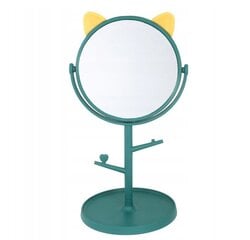 Spogulis , Kaķēns, 31 x 115 x 14,5 cm, zaļš cena un informācija | Kosmētikas somas, spoguļi | 220.lv