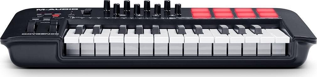 M-AUDIO Oxygen 25 (MKV) MIDI klaviatūra 25 taustiņi USB Melns цена и информация | Taustiņinstrumenti | 220.lv