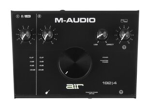 M-AUDIO AIR 192|4 ierakstīšanas audio interfeiss cena un informācija | Mūzikas instrumentu piederumi | 220.lv