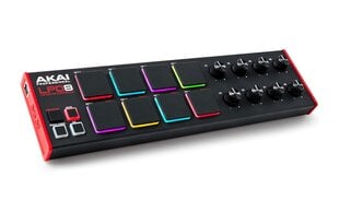 AKAI LPD 8 MKII — мини-USB/MIDI-контроллер цена и информация | Принадлежности для музыкальных инструментов | 220.lv