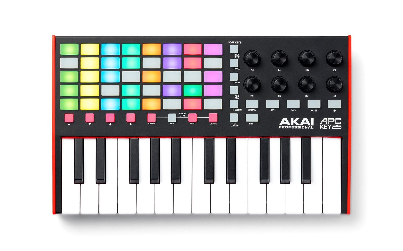 Akai APC Key 25 MK2 — Ableton Live kontrolieris cena un informācija | Taustiņinstrumenti | 220.lv