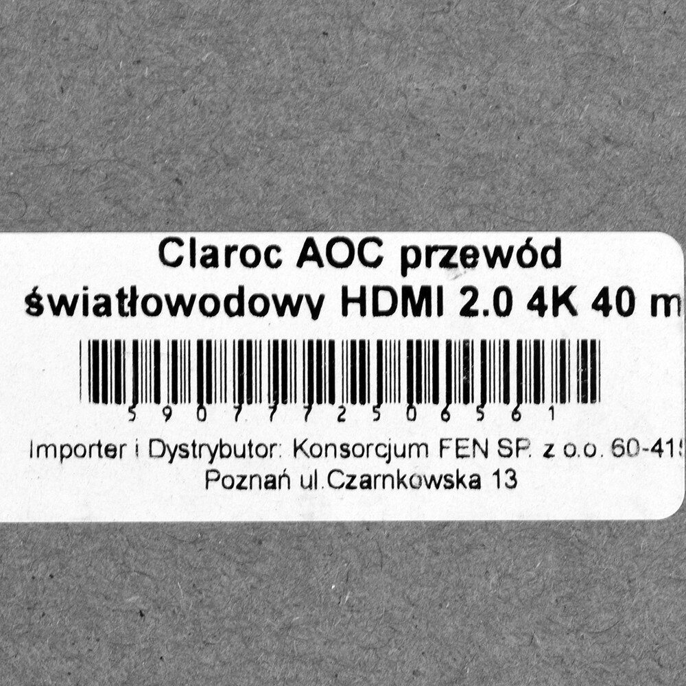 Claroc, HDMI, 40 m cena un informācija | Kabeļi un vadi | 220.lv