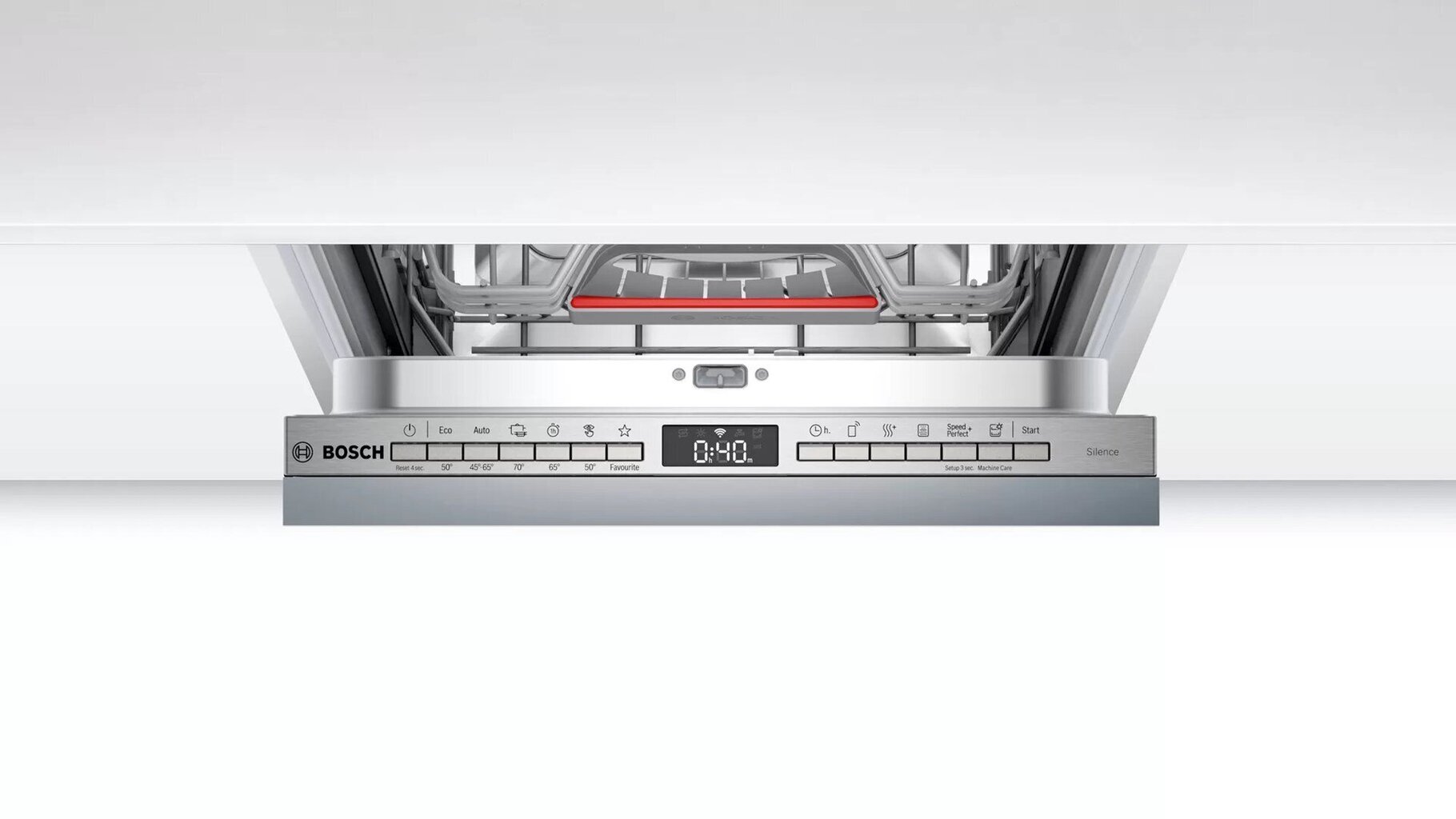 Bosch Serie 4 SPV4HMX54E trauku mazgājamā mašīna Pilnībā iebūvēti 10 šķīvji E cena un informācija | Trauku mazgājamās mašīnas | 220.lv