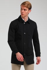 Пальто ZEN AND ZEN MN32937SIYAH-50, черное цена и информация | Мужские куртки | 220.lv