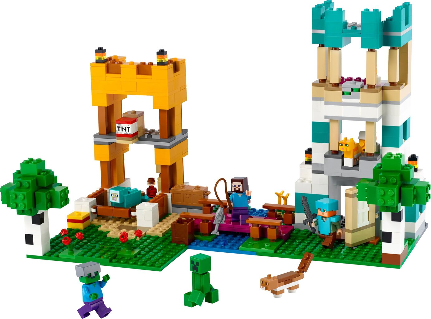 21249 LEGO® Minecraft Darbarīku kaste 4.0 cena un informācija | Konstruktori | 220.lv