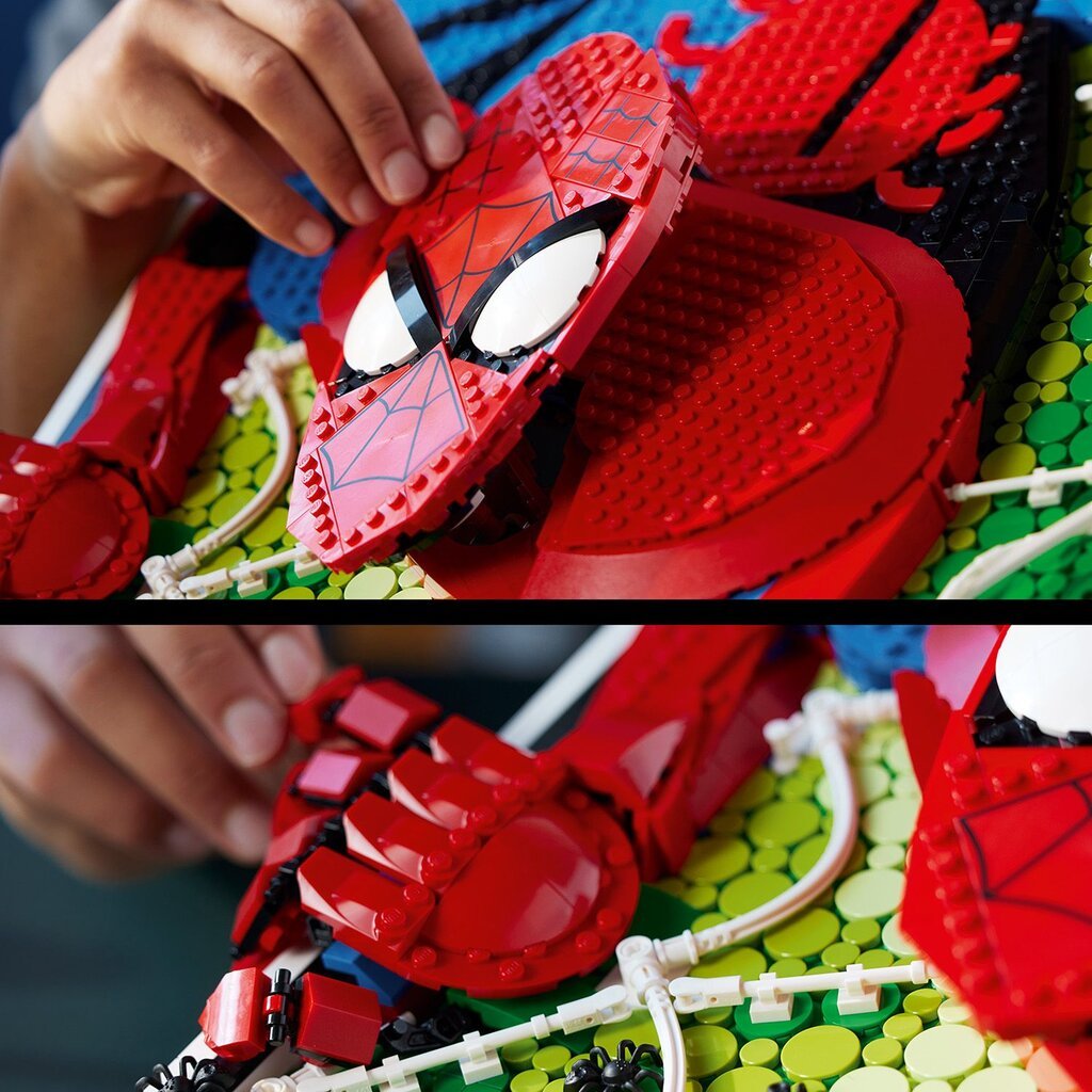 31209 LEGO® Art Apbrīnojamais Zirnekļcilvēks cena un informācija | Konstruktori | 220.lv