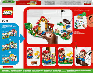 71422 LEGO® Super Mario Pikniks Mario mājā: papildu komplekts цена и информация | Конструкторы и кубики | 220.lv