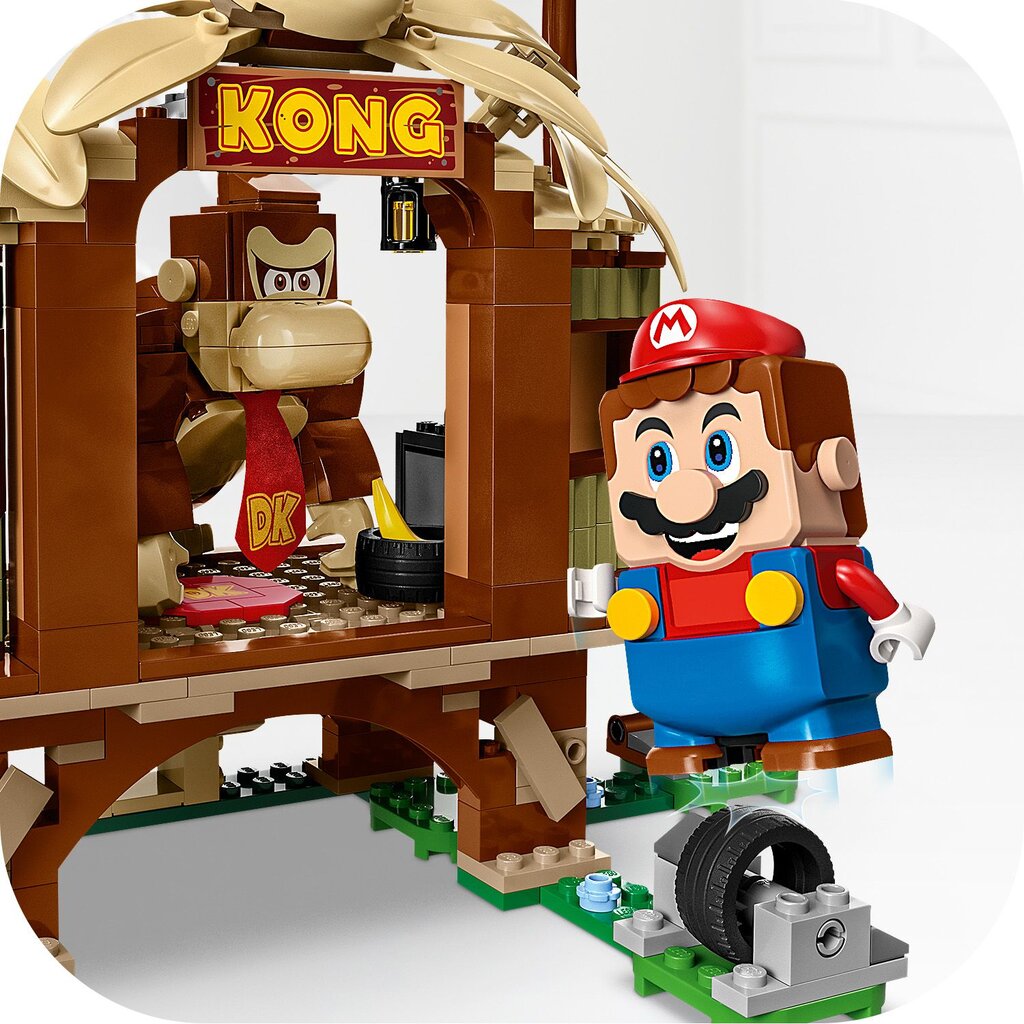 71424 LEGO® Super Mario Donkey Kong namiņš kokā: papildu komplekts cena un informācija | Konstruktori | 220.lv