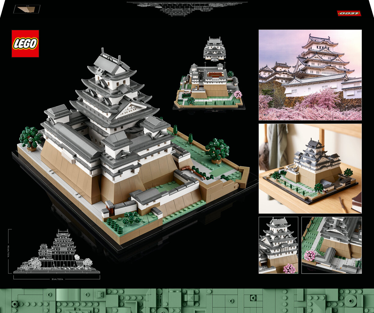 21060 LEGO® Architecture Himedži pils cena un informācija | Konstruktori | 220.lv