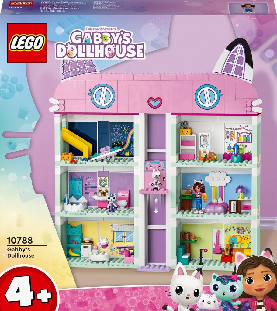 10788 LEGO® Gabby's Dollhouse Gabby leļļu māja цена и информация | Konstruktori | 220.lv