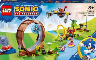 76994 LEGO® Sonic the Hedgehog Sonic Zaļo kalnu zonas cilpas izaicinājums цена и информация | Конструкторы и кубики | 220.lv