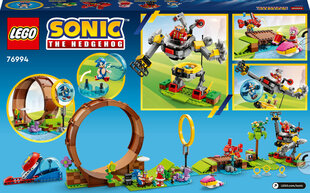 76994 LEGO® Sonic the Hedgehog Sonic Zaļo kalnu zonas cilpas izaicinājums cena un informācija | Konstruktori | 220.lv