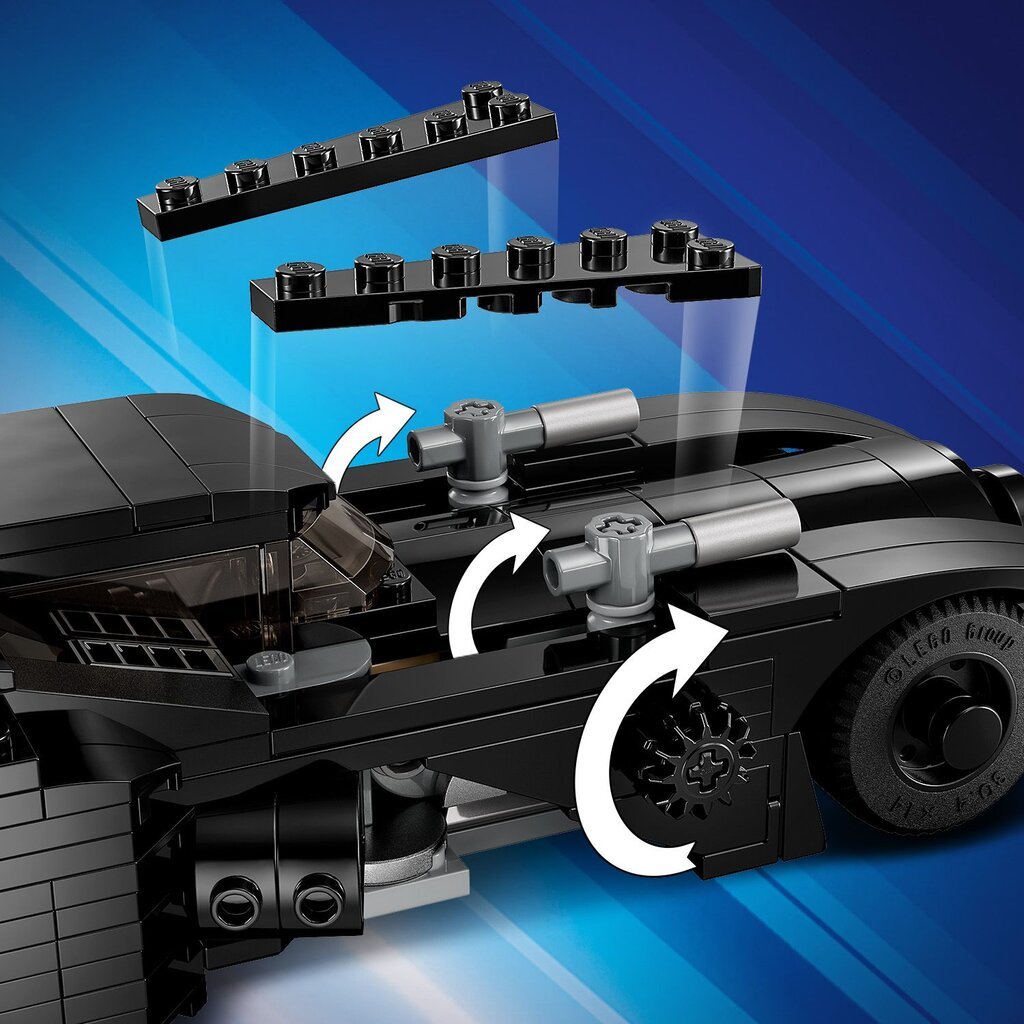 76224 LEGO® DC Batman Betmena automašīna: Betmena un Džokera pakaļdzīšanās цена и информация | Konstruktori | 220.lv