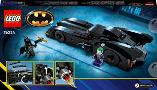 76224 LEGO® DC Batman «Автомобиль Бэтмена: Погоня Бэтмена и Джокера» цена и информация | Конструкторы и кубики | 220.lv