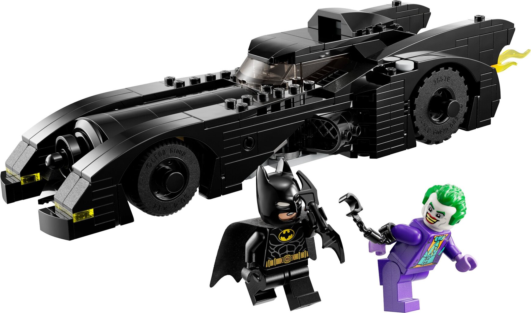 76224 LEGO® DC Batman Betmena automašīna: Betmena un Džokera pakaļdzīšanās цена и информация | Konstruktori | 220.lv